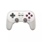 8BitDo PRO 2 Gamepad Hall Ed - White (SWITCH)