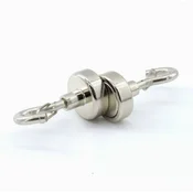 INF Magnetni kljukci z N38 neodimijem, nikljani, E-odprtina, 8kg, 4, (5000296497)