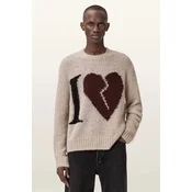 AllSaints pulover moški volnen LOVER KNIT