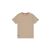 ALPHA INDUSTRIES Majica pesek/rumena/črna/bela
