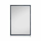 Casa Chic Arsenal, stensko ogledalo, pravi les, pravokotno, 90x60 cm (CL-MIR-90X60-BLK)