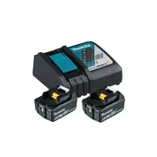 Makita set DC18RC in 2x6.0ah 18V