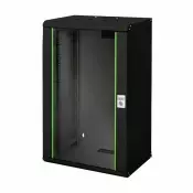 Digitus zidni kabinet 20U 998 600x450 črn sestavljen DN-19 20-U-SW