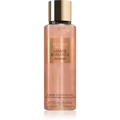 Victorias Secret Amber Romance Shimmer pršilo za telo z bleščicami za ženske 250 ml
