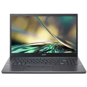 Acer Laptop Aspire 5 A515-57G noOS 15.6 FHD IPS i7-1260P 16GB 512GB SSD GF RTX2050-4GB, celik siva (NX.K9TEX.006)