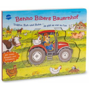 Benno Bibers Bauernhof. Traktor, Kuh und Huhn - da gibt es viel zu tun