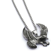 Ogrlica Eagle-Srebrna KP33484