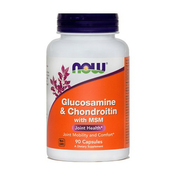 NOW Foods NOW Glucosamin & Chondroitin & MSM (90 caps.)
