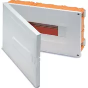 Famatel omarica za varovalke mavčna plošča, 18 varovalk, bela, IP40 - 3318-F-KR/18