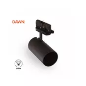 DAWN Šinski reflektor JM-4076 1xGU10 Crni trofazni