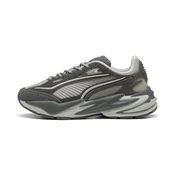 PUMA RS Surge Hairy Suede Sneakers Unisex, Shoes, Smokey Gray/Cool Dark Gray, 46