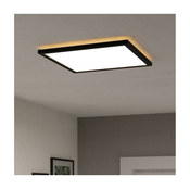 Eglo 901443 -LED Zunanja stropna svetilka ROVITO 17,6W/230V 39x39 cm IP44 črna