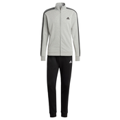 adidas Moška trenirka 3S FT TT TS Siva