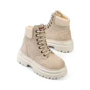 Capone Outfitters Round Toe Trac Sole Lace Up Womens Boots