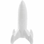 Dekoracija za dom MEMORABILIA MY SPACESHIP, 27 cm, bela, porcelan, Seletti