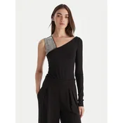 Patrizia Pepe Bodi 2M4504/338-J4R0 Črna Slim Fit