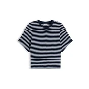 TOMMY HILFIGER Majica CODY  mornarska / bela