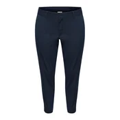 KAFFE CURVE Chino hlače Leana marine