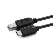 Goobay Kabel MicroConnect USB-C na USB 2.0 B, 1 m