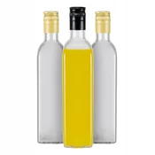 shumee 10x steklenička MARASCA CLEAR 500 ml za olivno olje, tinkture, kis 0,5 l
