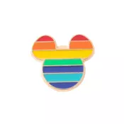 shumee Značka Metal Pride LGBTQ - Mickey Mouse
