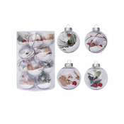 Novogodišnje kugle sa detaljima/ set 1/16kom