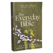 KJV, The Everyday Bible, Paperback, Red Letter, Comfort Print