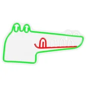 LED neonska lučka Forever Light Jurassic Croc - zelena FLNJ03
