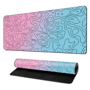 INF Umetniška cvetlična podloga za miško Pink+Blue L, (21734003)