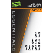 Fox Edges Mini Hook Ring Swivels 10 kom