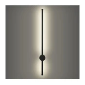 Brilagi - Spoljno zidno LED svetlo AURA, 12W/230V, 4000K, IP54, crno