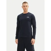 EA7 Emporio Armani Majica z dolgimi rokavi 8NPT28 PJVQZ 1562 Mornarsko modra Slim Fit