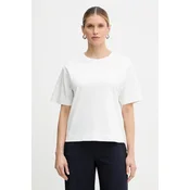 Bombažna kratka majica Weekend Max Mara MULTID