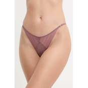 Tangice Calvin Klein Underwear roza barva, 000QF7547E