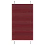 Plisirana roleta Bordeaux crvena 70x150 cm Širina tkanine