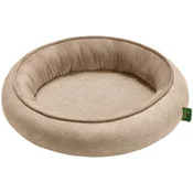 Hunter ležišče za pse Donut Orthopedic Seattle 90 cm, bež
