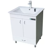 Lapino Ormaric sa umivaonikom Kocka 75x85cm, 092 Beli