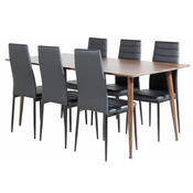 jedilnica set Dallas 1914 75x90x180cm