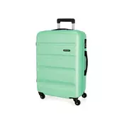 Jada Toys ABS Potovalni kovček ROLL ROAD FLEX Turquesa, 65x46x23cm, 56L, 584926B (srednje velik)