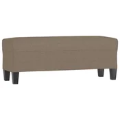 Vidaxl Klop taupe 100x35x41 cm blago