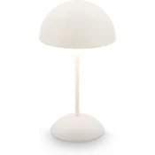BRILONER LED namizna svetilka, brezžična, IP44, dotik, zatemnitev, zamenljiv akku
