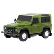shumee Avto na daljinsko upravljanje Land Rover Defender v merilu 1:24 Rastar 78500, zelene barve