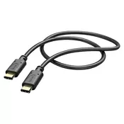 HAMA Charging/Data kabl, USB Type-C-USB Type-C, 1m crni 183331
