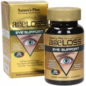 NATURES PLUS antioksidant za oči AgeLoss Eye Support, 60 veg. kapsul