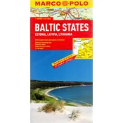 Baltské státy/mapa 1:800T MD