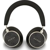 Guess PU Leather 4G Classic Logo ENC Brezžične slušalke črne
