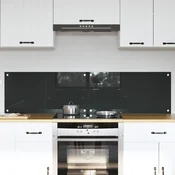 Kuhinjski zid 2 pcs Tamno siva 80 x 40 cm