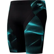 Speedo max compress jammer black/turquoise s - uk32