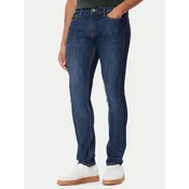Guess Jeans hlače M6BAN1 D2601 Mornarsko modra Skinny Fit
