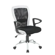 Homestar Delovna stol LENO črno-beli